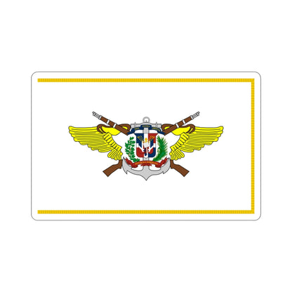 Flag of the Dominican Armed Forces STICKER Vinyl Die-Cut Decal-3 Inch-The Sticker Space