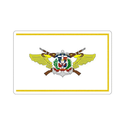 Flag of the Dominican Armed Forces STICKER Vinyl Die-Cut Decal 6 Inch - The Sticker Space