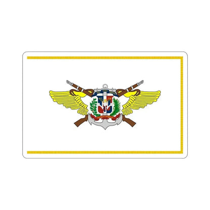 Flag of the Dominican Armed Forces STICKER Vinyl Die-Cut Decal 6 Inch - The Sticker Space