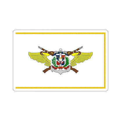 Flag of the Dominican Armed Forces STICKER Vinyl Die-Cut Decal - The Sticker Space