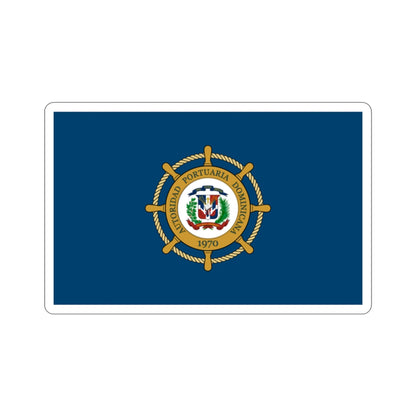 Flag of the Dominican Port Authority STICKER Vinyl Die-Cut Decal-2 Inch-The Sticker Space