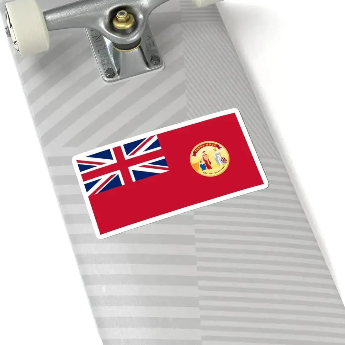 Flag of the Dominion of Newfoundland (Canada) STICKER Vinyl Kiss-Cut Decal - The Sticker Space