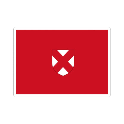 Flag of the Dublin Volunteers (Ireland) STICKER Vinyl Kiss-Cut Decal 2 Inch White - The Sticker Space