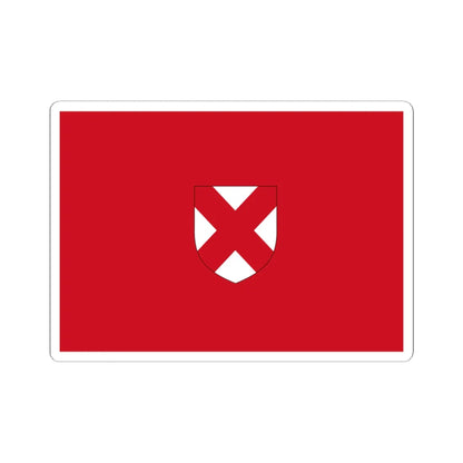 Flag of the Dublin Volunteers (Ireland) STICKER Vinyl Kiss-Cut Decal 4 Inch White - The Sticker Space