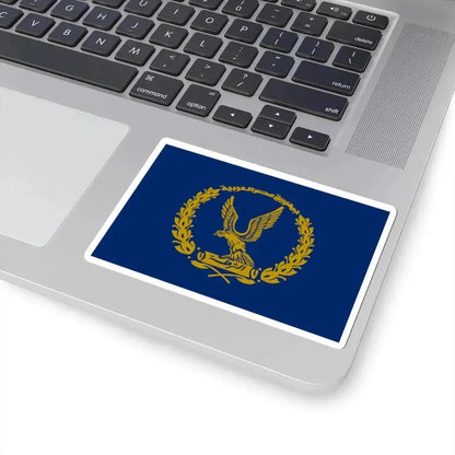 Flag of the Egyptian Police (Egypt) STICKER Vinyl Kiss-Cut Decal - The Sticker Space