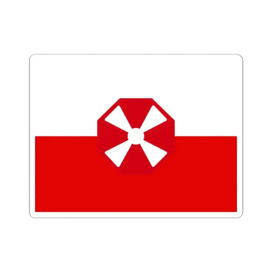Flag of the Eighth United States Army (United States) STICKER Vinyl Kiss-Cut Decal 2 Inch White - The Sticker Space