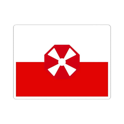 Flag of the Eighth United States Army (United States) STICKER Vinyl Kiss-Cut Decal 3 Inch White - The Sticker Space