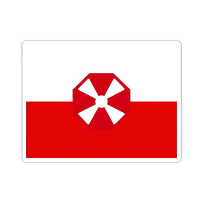 Flag of the Eighth United States Army (United States) STICKER Vinyl Kiss-Cut Decal 4 Inch White - The Sticker Space