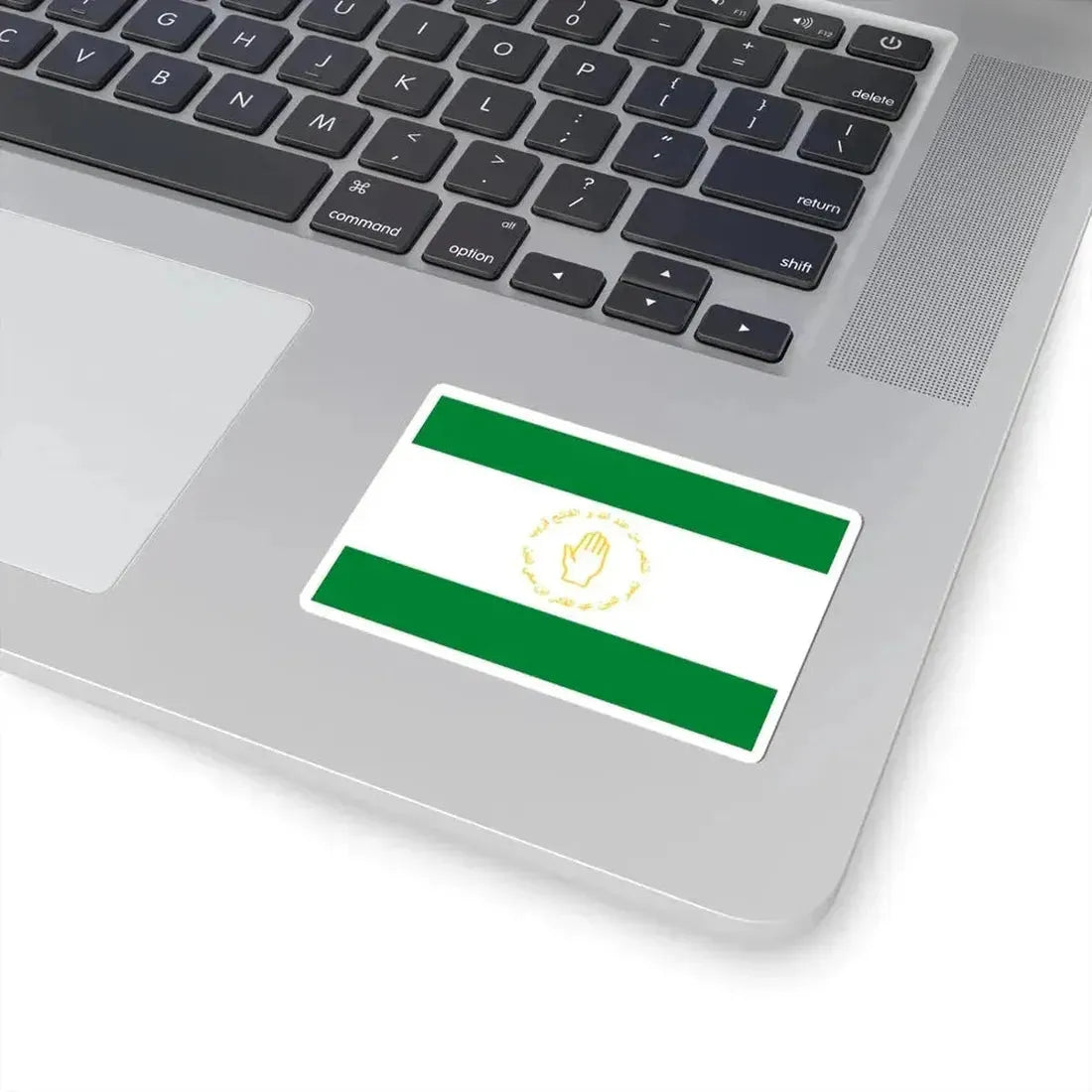 Flag of the Emirate of Mascara (Algeria) STICKER Vinyl Kiss-Cut Decal - The Sticker Space