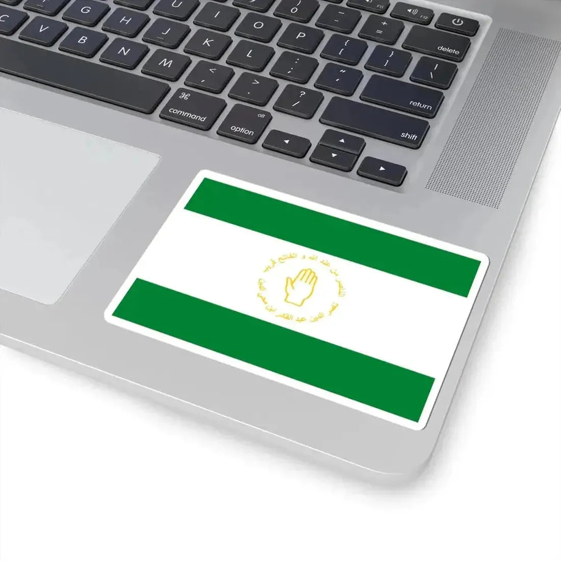 Flag of the Emirate of Mascara (Algeria) STICKER Vinyl Kiss-Cut Decal - The Sticker Space