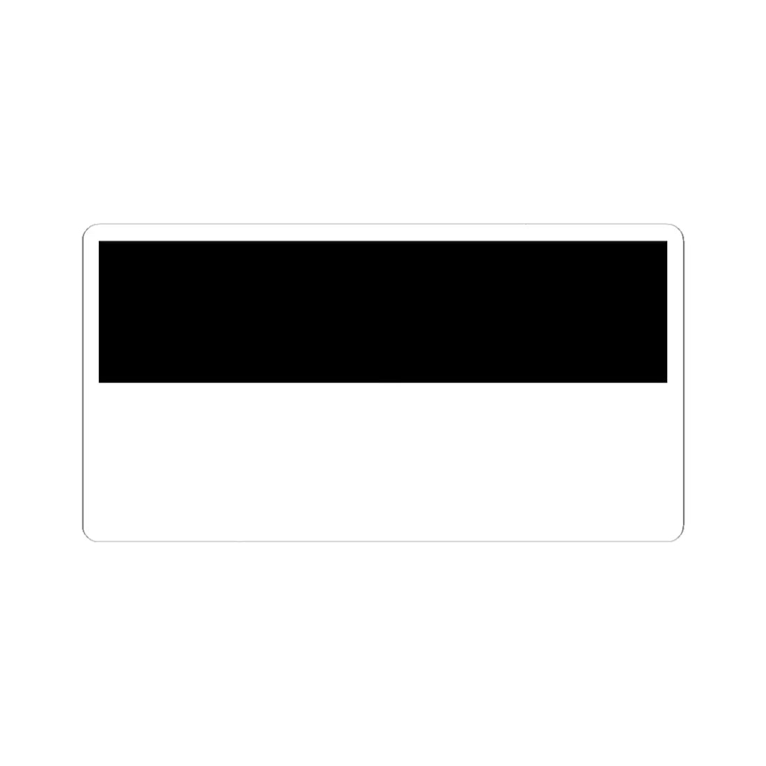 Flag of the Emirate of Soran (Iraq) STICKER Vinyl Kiss-Cut Decal 3 Inch White - The Sticker Space