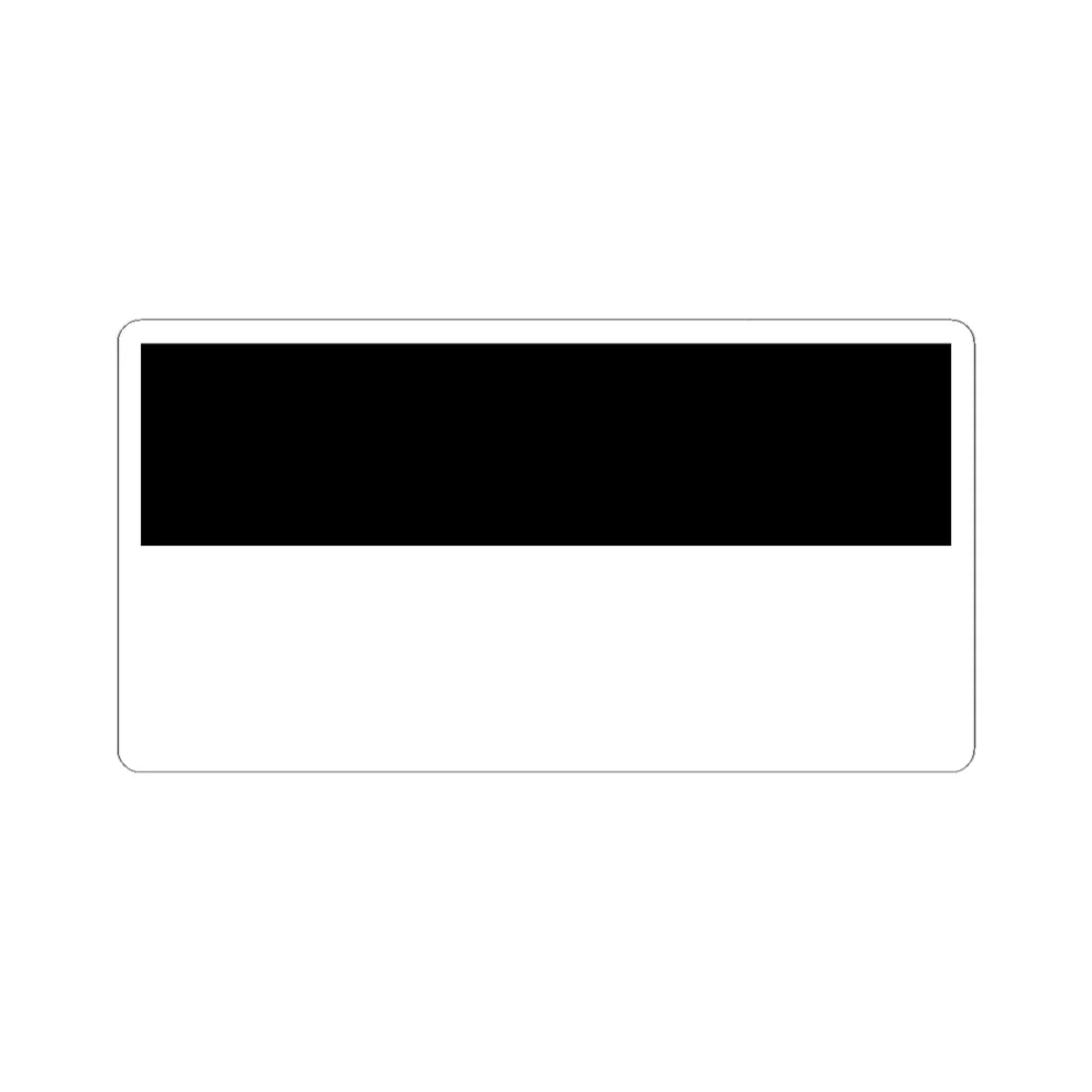 Flag of the Emirate of Soran (Iraq) STICKER Vinyl Kiss-Cut Decal 6 Inch White - The Sticker Space
