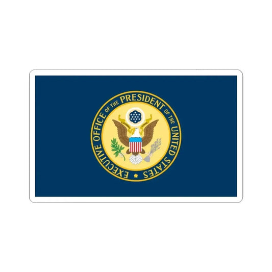 Flag of the Executive Office of the President of the United States (United States) STICKER Vinyl Kiss-Cut Decal 2 Inch White - The Sticker Space