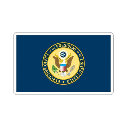 Flag of the Executive Office of the President of the United States (United States) STICKER Vinyl Kiss-Cut Decal 6 Inch White - The Sticker Space