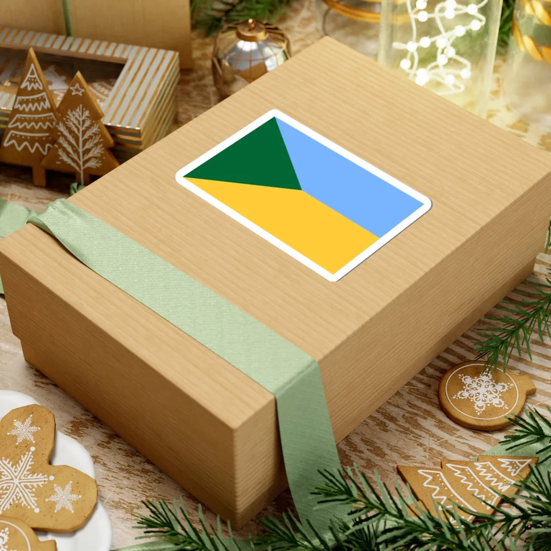 Flag of the Far Eastern Ukraine (Ukraine) STICKER Vinyl Kiss-Cut Decal - The Sticker Space