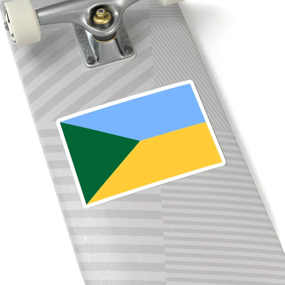 Flag of the Far Eastern Ukraine (Ukraine) STICKER Vinyl Kiss-Cut Decal - The Sticker Space