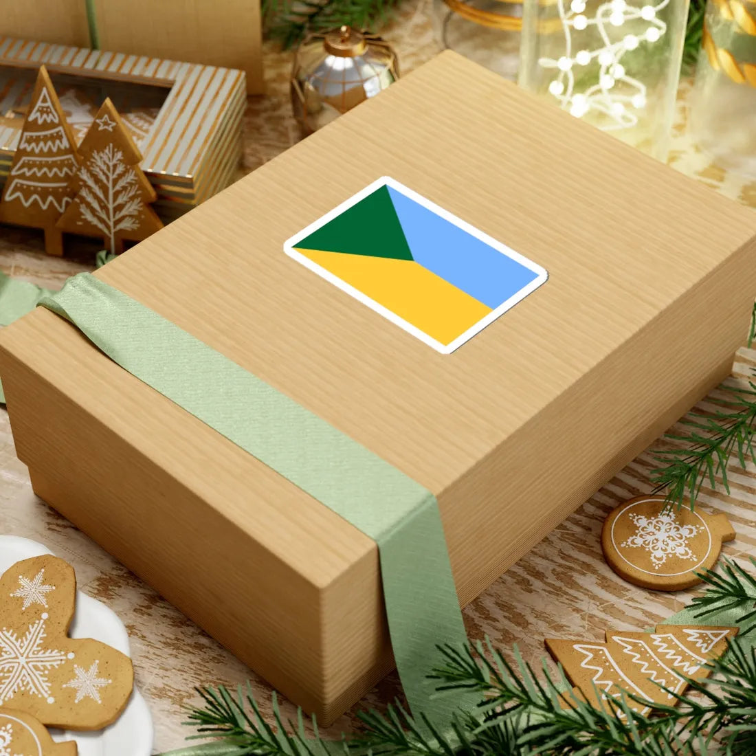 Flag of the Far Eastern Ukraine (Ukraine) STICKER Vinyl Kiss-Cut Decal - The Sticker Space