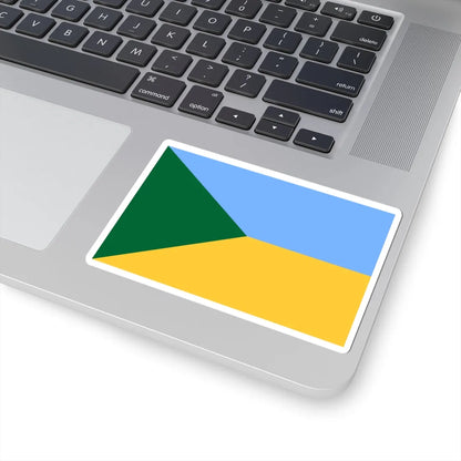 Flag of the Far Eastern Ukraine (Ukraine) STICKER Vinyl Kiss-Cut Decal - The Sticker Space