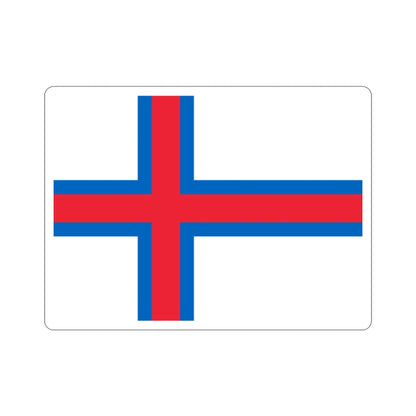 Flag of the Faroe Islands STICKER Vinyl Die-Cut Decal-2 Inch-The Sticker Space