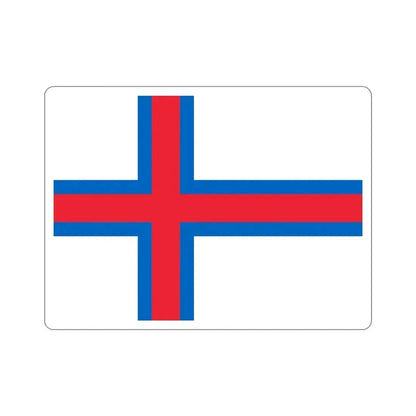 Flag of the Faroe Islands STICKER Vinyl Die-Cut Decal - The Sticker Space