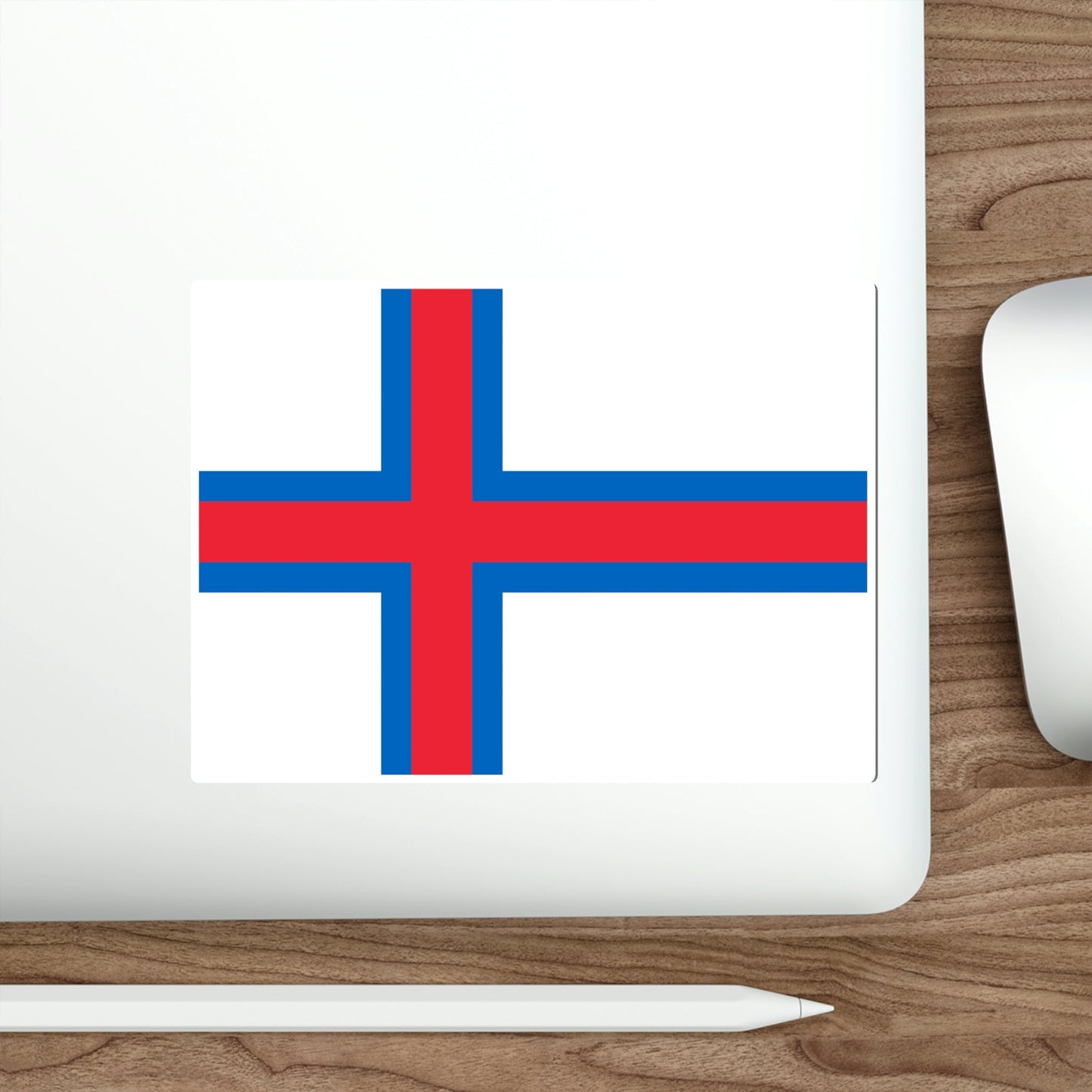 Flag of the Faroe Islands STICKER Vinyl Die-Cut Decal-The Sticker Space