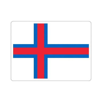 Flag of the Faroe Islands STICKER Vinyl Die-Cut Decal - The Sticker Space