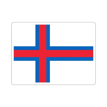 Flag of the Faroe Islands STICKER Vinyl Die-Cut Decal - The Sticker Space