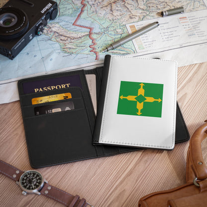 Flag of the Federal District Brazil - Passport Holder