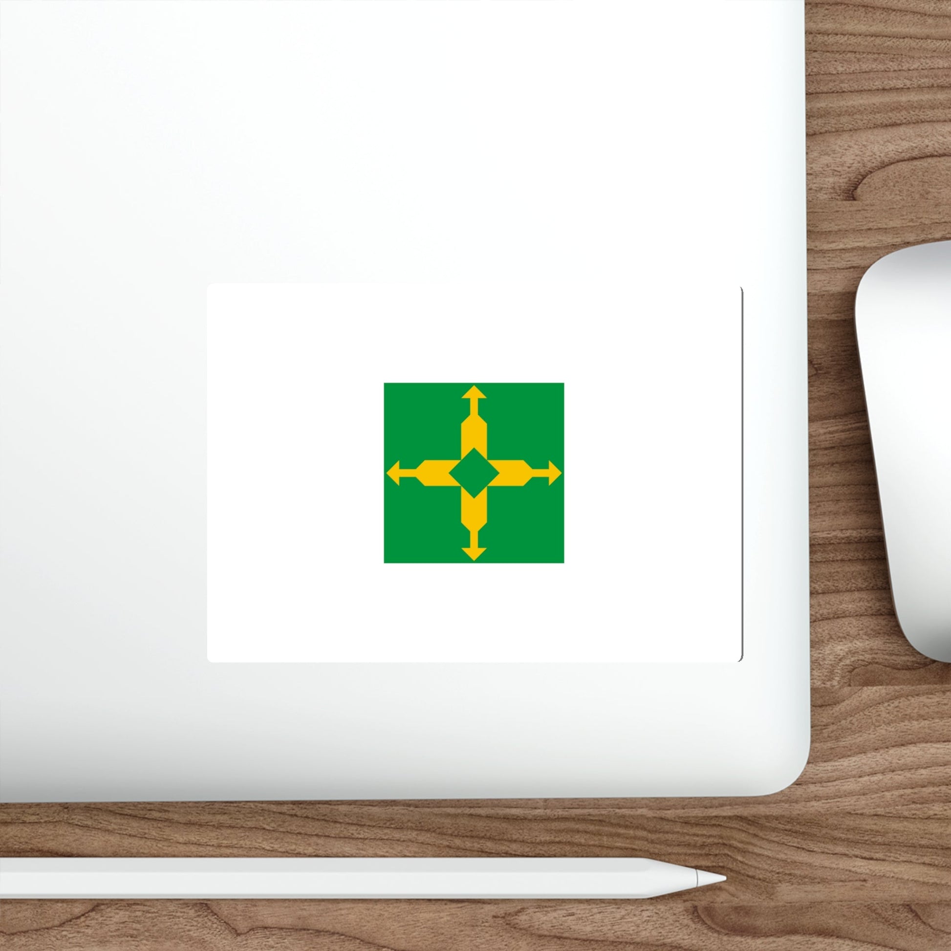 Flag of the Federal District Brazil STICKER Vinyl Die-Cut Decal-The Sticker Space