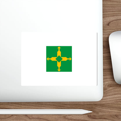 Flag of the Federal District Brazil STICKER Vinyl Die-Cut Decal-The Sticker Space