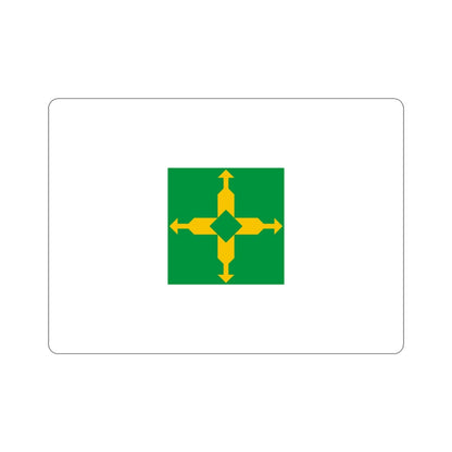 Flag of the Federal District Brazil STICKER Vinyl Die-Cut Decal-3 Inch-The Sticker Space