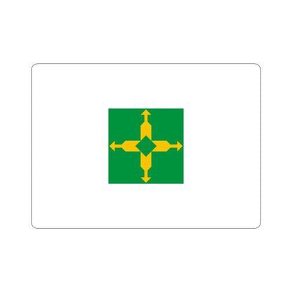 Flag of the Federal District Brazil STICKER Vinyl Die-Cut Decal-5 Inch-The Sticker Space