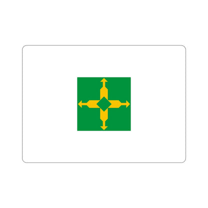 Flag of the Federal District Brazil STICKER Vinyl Die-Cut Decal-6 Inch-The Sticker Space