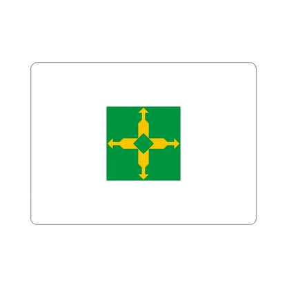 Flag of the Federal District Brazil STICKER Vinyl Die-Cut Decal 6 Inch - The Sticker Space