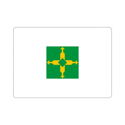 Flag of the Federal District Brazil STICKER Vinyl Die-Cut Decal - The Sticker Space