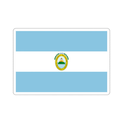 Flag of the Federal Republic of Central America STICKER Vinyl Die-Cut Decal-2 Inch-The Sticker Space