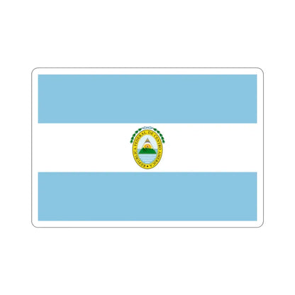 Flag of the Federal Republic of Central America STICKER Vinyl Die-Cut Decal 2 Inch - The Sticker Space