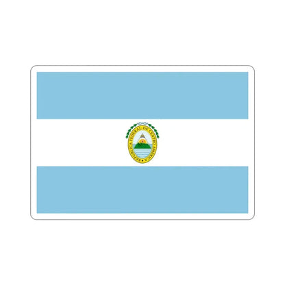 Flag of the Federal Republic of Central America STICKER Vinyl Die-Cut Decal 2 Inch - The Sticker Space