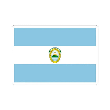 Flag of the Federal Republic of Central America STICKER Vinyl Die-Cut Decal 2 Inch - The Sticker Space