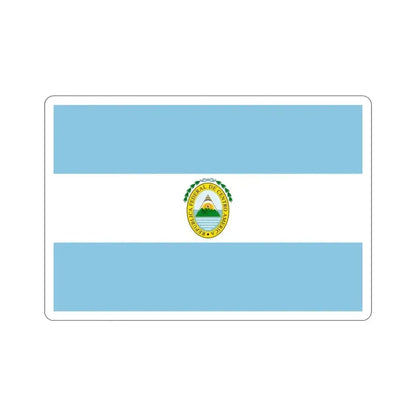 Flag of the Federal Republic of Central America STICKER Vinyl Die-Cut Decal 3 Inch - The Sticker Space