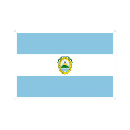 Flag of the Federal Republic of Central America STICKER Vinyl Die-Cut Decal-5 Inch-The Sticker Space