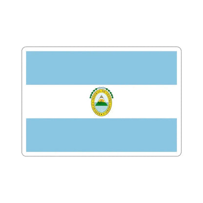 Flag of the Federal Republic of Central America STICKER Vinyl Die-Cut Decal 6 Inch - The Sticker Space