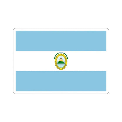 Flag of the Federal Republic of Central America STICKER Vinyl Die-Cut Decal 6 Inch - The Sticker Space