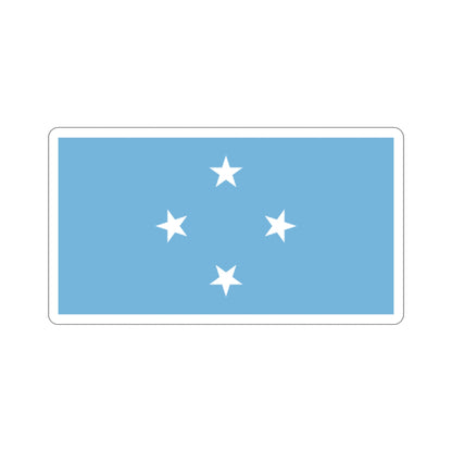 Flag of the Federated States of Micronesia STICKER Vinyl Die-Cut Decal-2 Inch-The Sticker Space