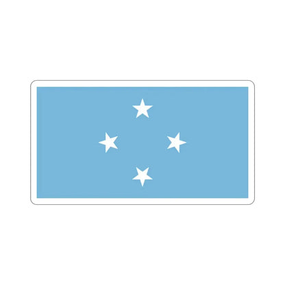 Flag of the Federated States of Micronesia STICKER Vinyl Die-Cut Decal 2 Inch - The Sticker Space