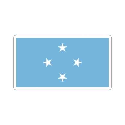 Flag of the Federated States of Micronesia STICKER Vinyl Die-Cut Decal-3 Inch-The Sticker Space