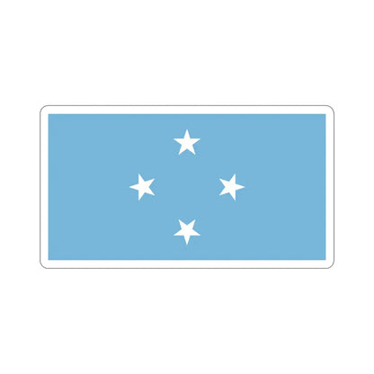 Flag of the Federated States of Micronesia STICKER Vinyl Die-Cut Decal 3 Inch - The Sticker Space