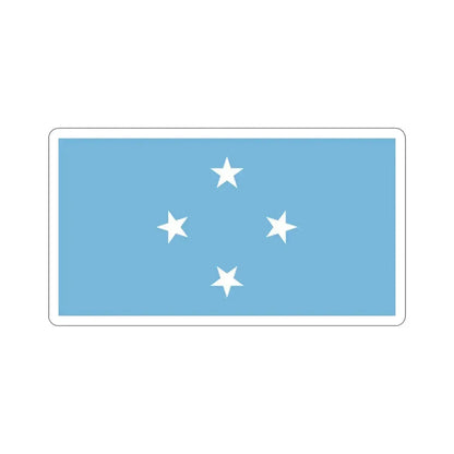 Flag of the Federated States of Micronesia STICKER Vinyl Die-Cut Decal 3 Inch - The Sticker Space