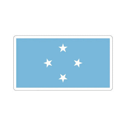 Flag of the Federated States of Micronesia STICKER Vinyl Die-Cut Decal 4 Inch - The Sticker Space