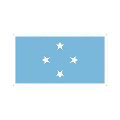 Flag of the Federated States of Micronesia STICKER Vinyl Die-Cut Decal 5 Inch - The Sticker Space